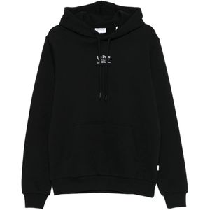Les Deux, Heren, Sweatshirts & Hoodies, Zwart, Maat: XS