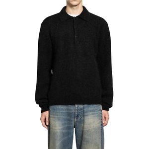 Sunflower, Heren, Truien, Zwart, Maat: L Mohair,