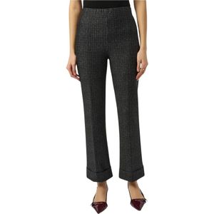 Joseph Ribkoff, Dames, Broeken, Zwart, Maat: S