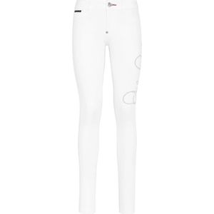 Philipp Plein, Dames, Jeans, Wit, Maat: W26 Denim,