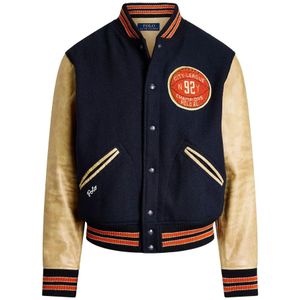 Polo Ralph Lauren, Heren, Jassen, Veelkleurig, Maat: S Wol,