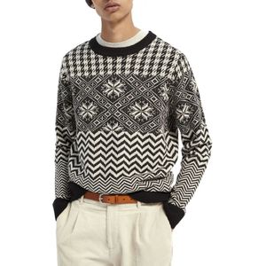 Scotch & Soda, Heren, Truien, Zwart, Maat: M
