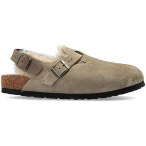 Birkenstock - Tokio Inside Shearling - Sandalen - Beige - Suède