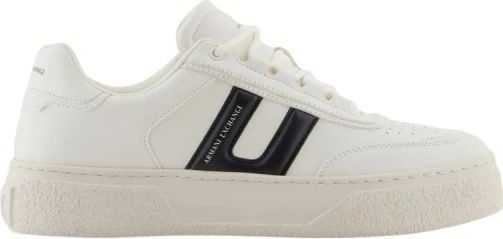 Armani Exchange, Heren, Schoenen, Wit, Maat: 40 EU Zijde,
