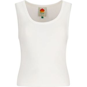 Farm Rio, Dames, Tops, Wit, Maat: 2XS Katoen,