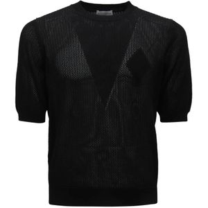 Ballantyne, Heren, Truien, Zwart, Maat: L Wol,