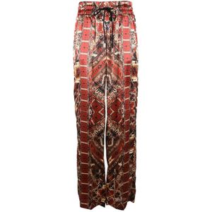 Seafarer, Dames, Broeken, Rood, Maat: L Zijde,