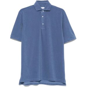 Doppiaa, Heren, Tops, Blauw, Maat: XL