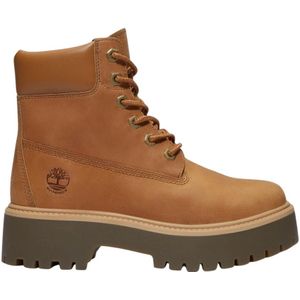 Timberland - Stone Street - Waterdichte Leren Laarsjes - Bruin - 6-Inch