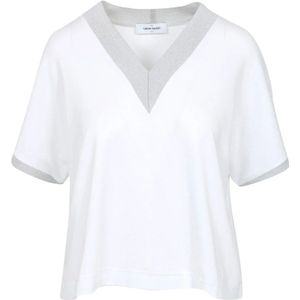 Gran Sasso, Dames, Tops, Wit, Maat: M Katoen,