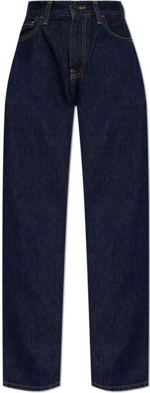 Carhartt Wip, Dames, Jeans, Blauw, Maat: W24 Katoen,
