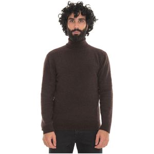 Hindustrie, Heren, Truien, Bruin, Maat: L Kasjmier,