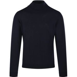 Roberto Collina, Heren, Truien, Blauw, Maat: L Wol,