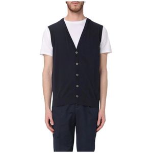 Drumohr, Heren, Jassen, Blauw, Maat: 2XL Katoen,