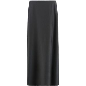 Alberta Ferretti, Dames, Rokken, Grijs, Maat: 2XS Wol,