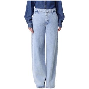 Frame, Dames, Jeans, Blauw, Maat: W28 Denim,