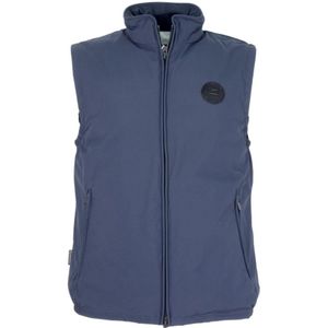 Woolrich, Heren, Jassen, Blauw, Maat: 2XL Polyamide,