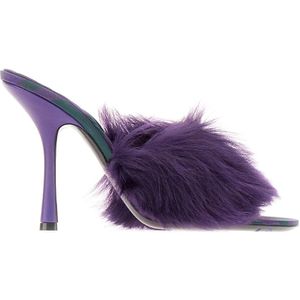 Burberry, Dames, Schoenen, Paars, Maat: 36 EU