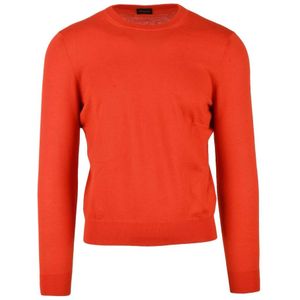 Drumohr, Heren, Truien, Rood, Maat: M Kasjmier,