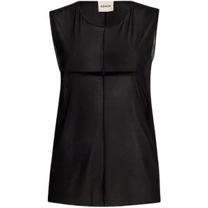 Khaite, Dames, Tops, Zwart, Maat: L Viscose,