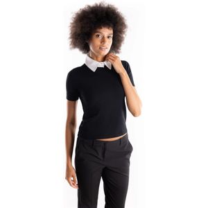 Marella, Dames, Tops, Zwart, Maat: S Viscose,