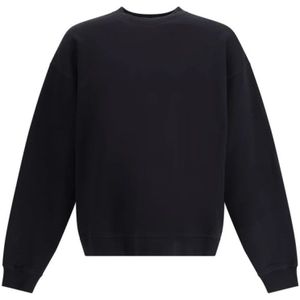 Dsquared2 - Sweatshirt - Zwart - Heren - Katoen - Met Logo en Zachte Binnenkant