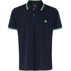 Peuterey, Heren, Tops, Blauw, Maat: 3XS Katoen,