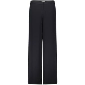 vera mont, Dames, Broeken, Zwart, Maat: 2XL