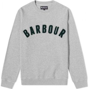 Barbour, Heren, Sweatshirts & Hoodies, Grijs, Maat: XL Katoen,