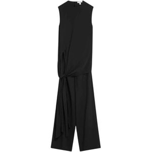 Alaïa, Dames, Jumpsuits & Playsuits, Zwart, Maat: S Viscose,