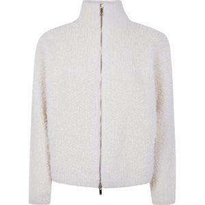 Max Mara Studio, Dames, Truien, Wit, Maat: XS Polyamide,