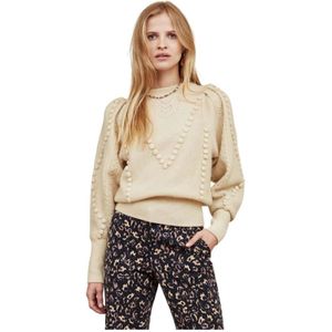 Fabienne Chapot, Dames, Truien, Beige, Maat: M Wol,