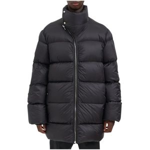 Rick Owens, Heren, Jassen, Zwart, Maat: M Katoen,