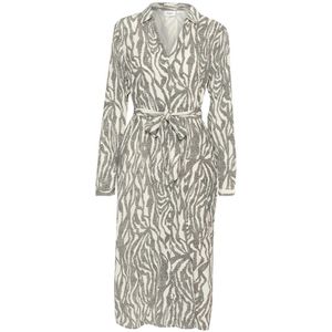 Blousejurk - Dierenprint - Viscose - 3/4 Lengte - Lange Mouw