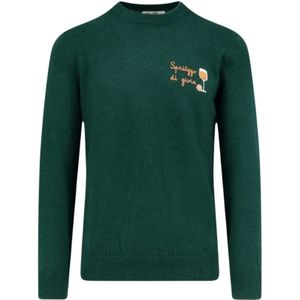 MC2 Saint Barth, Heren, Truien, Groen, Maat: S Wol,