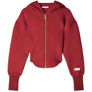 Patrizia Pepe, Dames, Sweatshirts & Hoodies, Rood, Maat: M