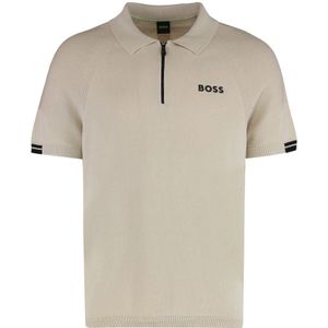 Hugo, Heren, Tops, Beige, Maat: M Katoen,