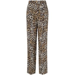 Elisabetta Franchi, Dames, Broeken, Veelkleurig, Maat: S Poliester,