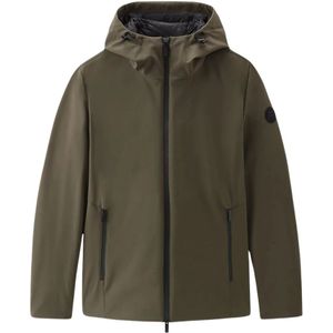 Woolrich - Groene Korte Donsjas - Dames