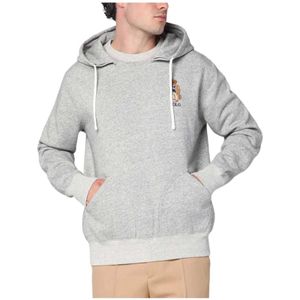 Polo Ralph Lauren, Heren, Sweatshirts & Hoodies, Grijs, Maat: S Katoen,
