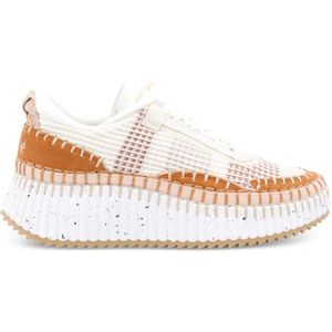 Chloé, Dames, Schoenen, Bruin, Maat: 39 EU Leer,