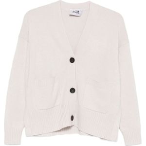 Alpha Studio - Cardigan - Wit - V-hals - Dames