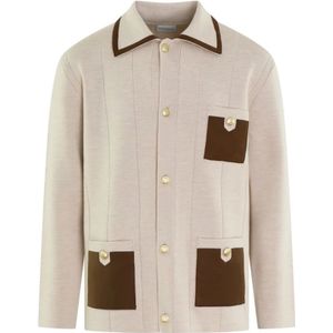 Drole de Monsieur, Heren, Truien, Beige, Maat: M