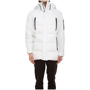 Hugo, Heren, Jassen, Wit, Maat: L Poliester,