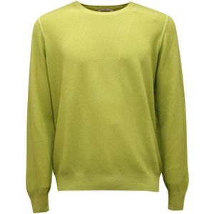 Gran Sasso, Heren, Truien, Groen, Maat: L Wol,