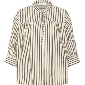 Soaked in Luxury, Dames, Blouses & Shirts, Wit, Maat: XL Katoen,