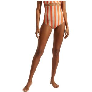 La DoubleJ, Dames, Badkleding, Oranje, Maat: L Polyamide,