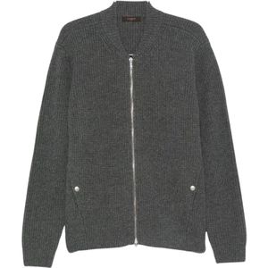 Zanone, Heren, Truien, Grijs, Maat: M Wol,