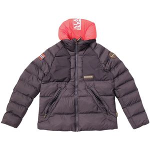 Napapijri, Heren, Jassen, Bruin, Maat: L Poliester,