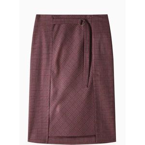 Patrizia Pepe, Dames, Rokken, Bruin, Maat: M Viscose,